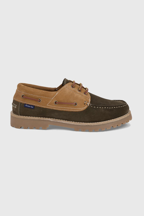 Chaussures bateau Fregate - cuir - Armor-lux - 4