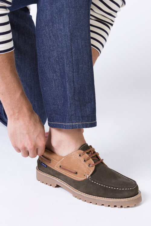 Chaussures bateau Fregate - cuir - Armor-lux - 1