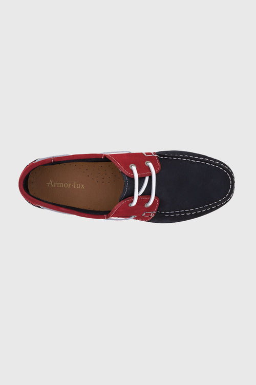Chaussures bateau Frehel - cuir - Armor-lux - 3