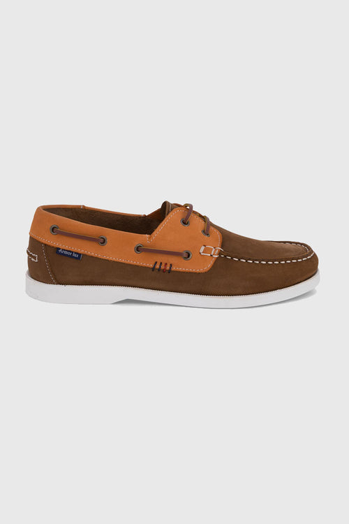 Chaussures bateau Frehel - cuir - Armor-lux - 3