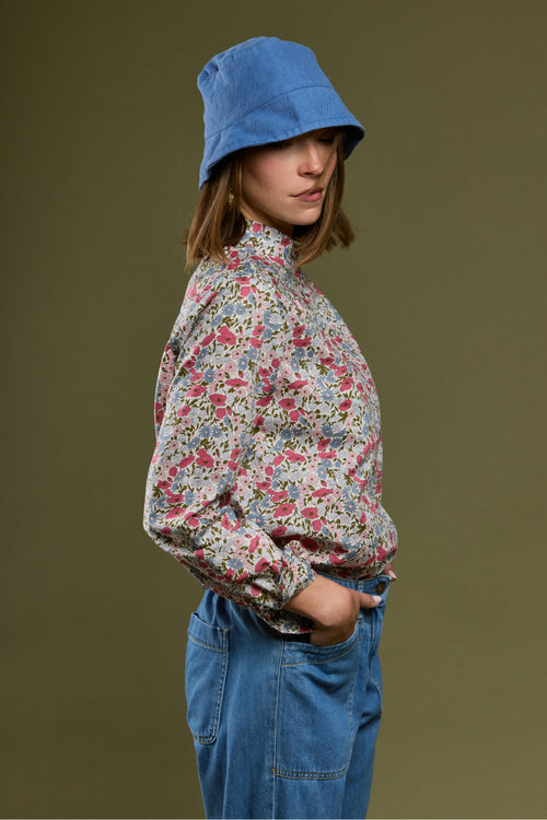 Bluse Aus Liberty-Stoff gefertigt - Baumwolle - Armor-lux - 1