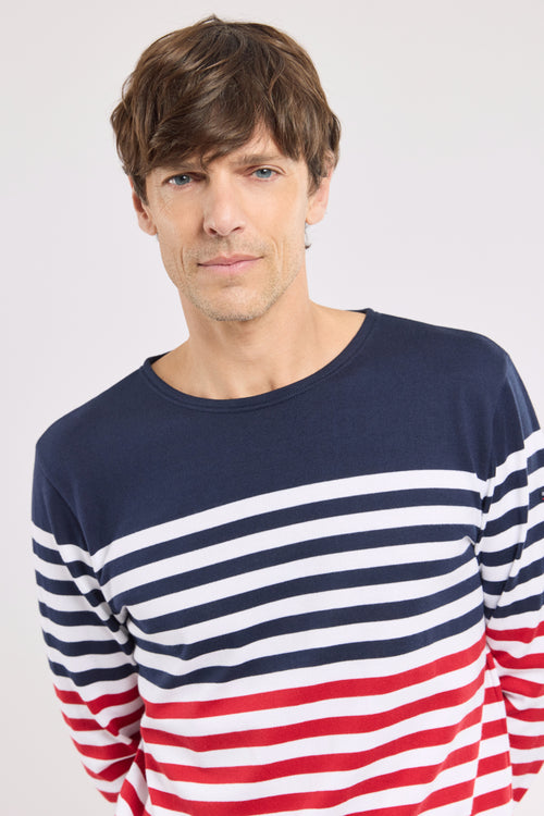 Trikolores Matrosenshirt - rustikale Baumwolle - Armor-lux - 3