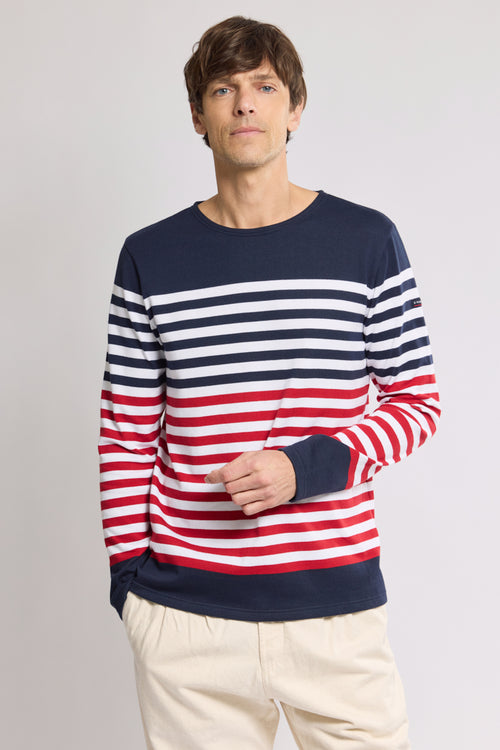 Trikolores Matrosenshirt - rustikale Baumwolle - Armor-lux - 2