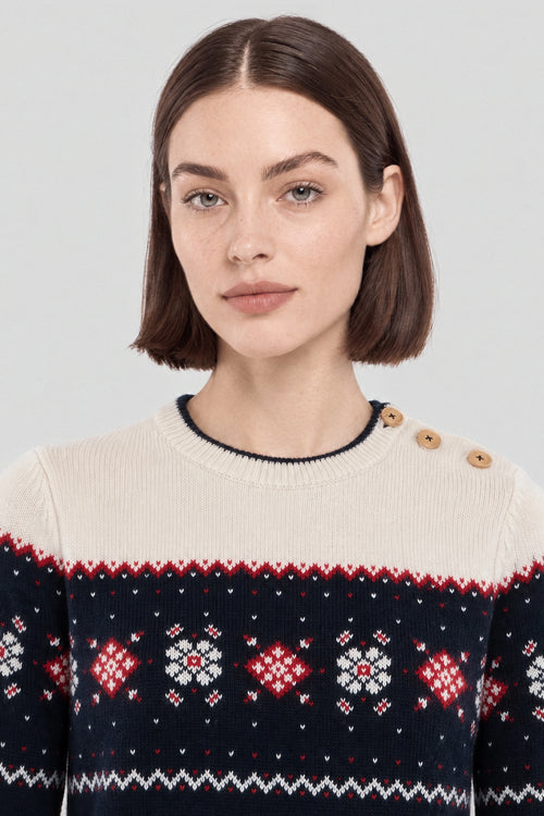 Christmas sweater - wool - Armor-lux - 4