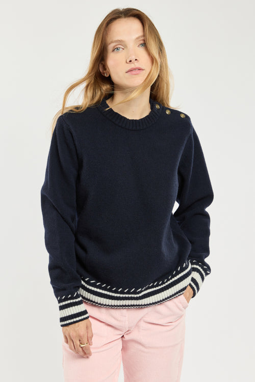 Deauville sailor sweater - wool - Armor-lux - 1
