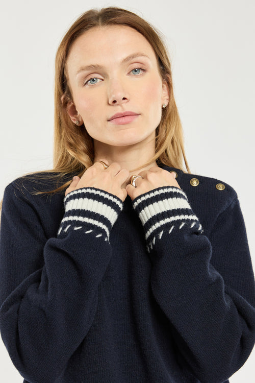Deauville sailor sweater - wool - Armor-lux - 2