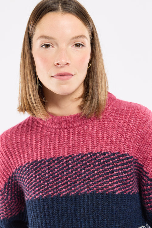 Pull rayé Deauville - laine mérinos - Armor-lux - 2