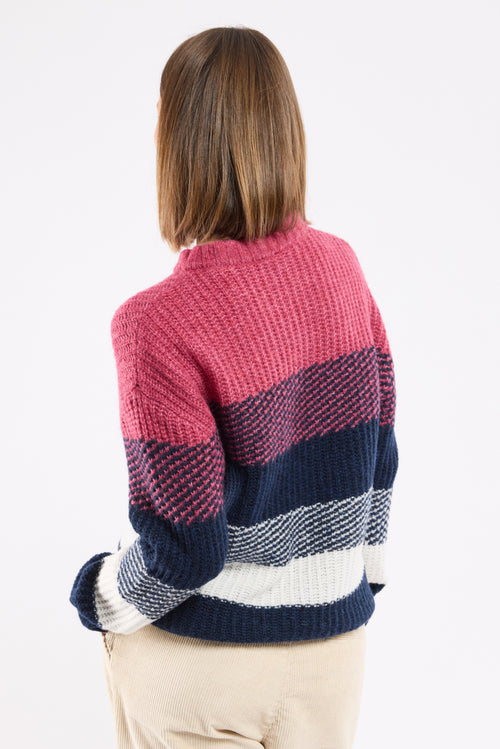 Pull rayé Deauville - laine mérinos - Armor-lux - 4