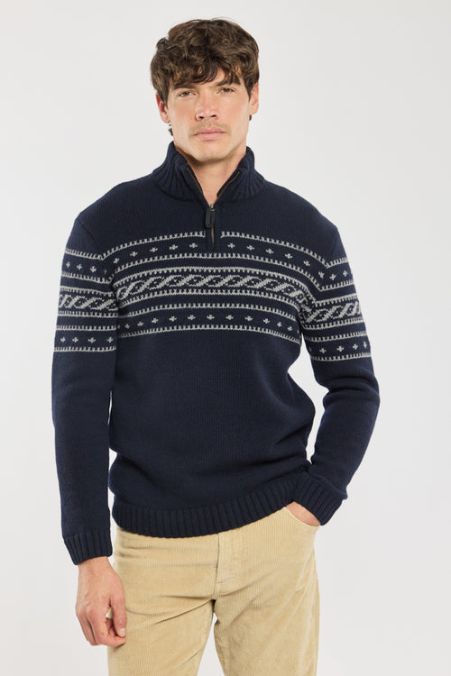 Pull camionneur Deauville - laine - Armor-lux - 1
