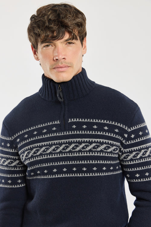 Deauville Truckerkragen-Pullover - Wolle - Armor-lux - 4