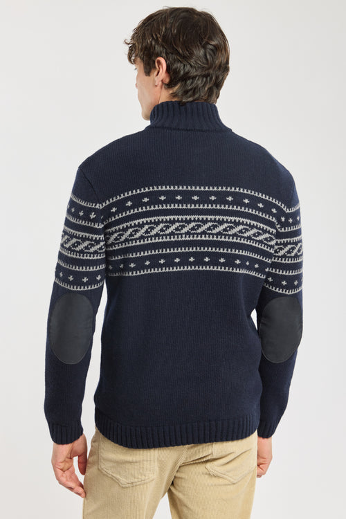 Deauville Truckerkragen-Pullover - Wolle - Armor-lux - 5