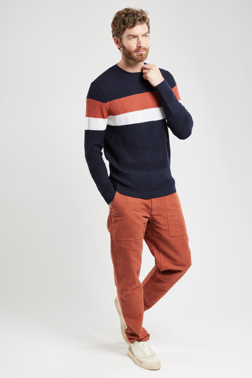Pullover mit Blockfarben – Wolle - Armor-lux - 3