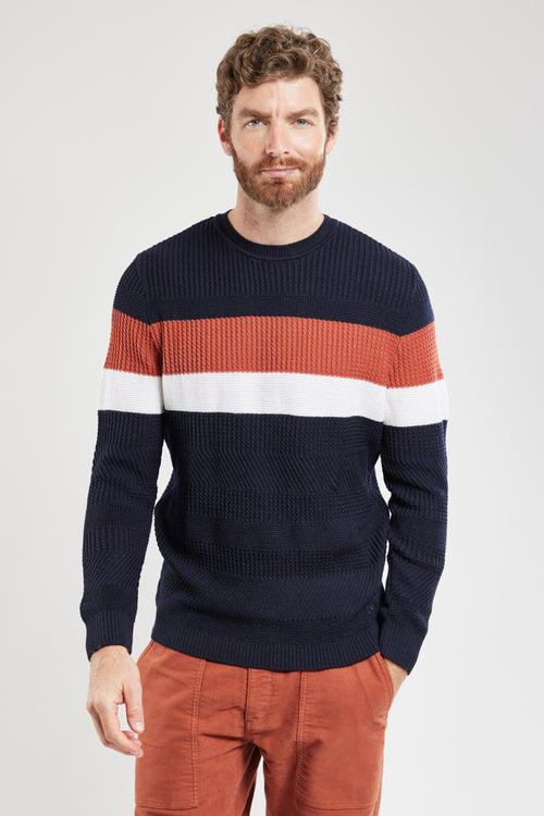 Pullover mit Blockfarben – Wolle - Armor-lux - 4