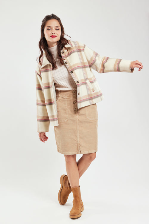 Checked jacket - wool - Armor-lux - 1