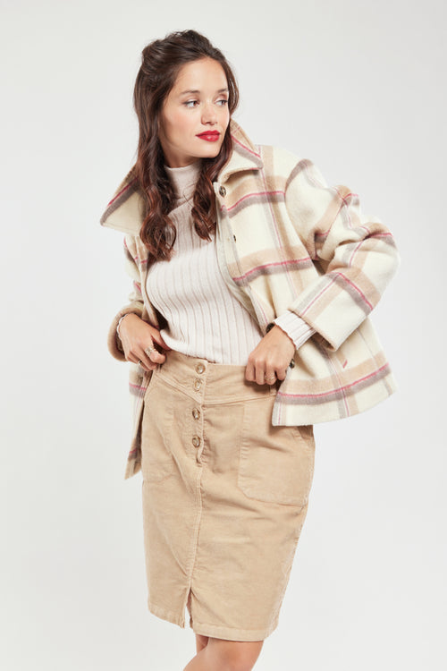 Checked jacket - wool - Armor-lux - 2