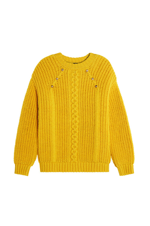 Pullover mit Zopfmuster – Wolle - Armor-lux - 1