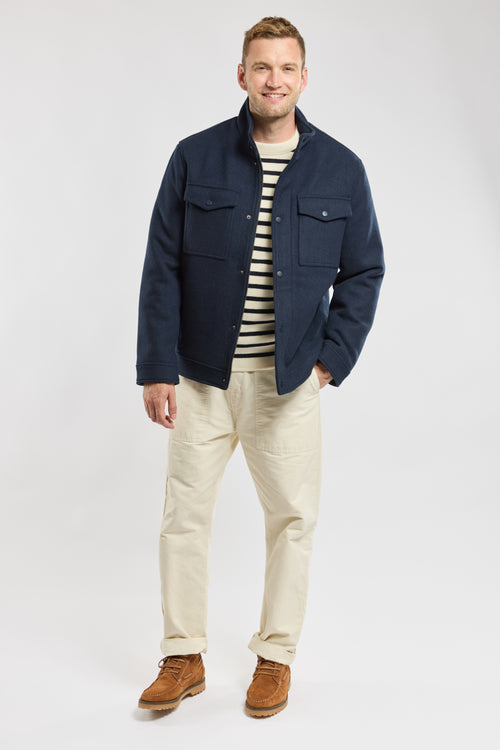Jacke mit Reißverschluss – Wolltuch - Armor-lux - 4