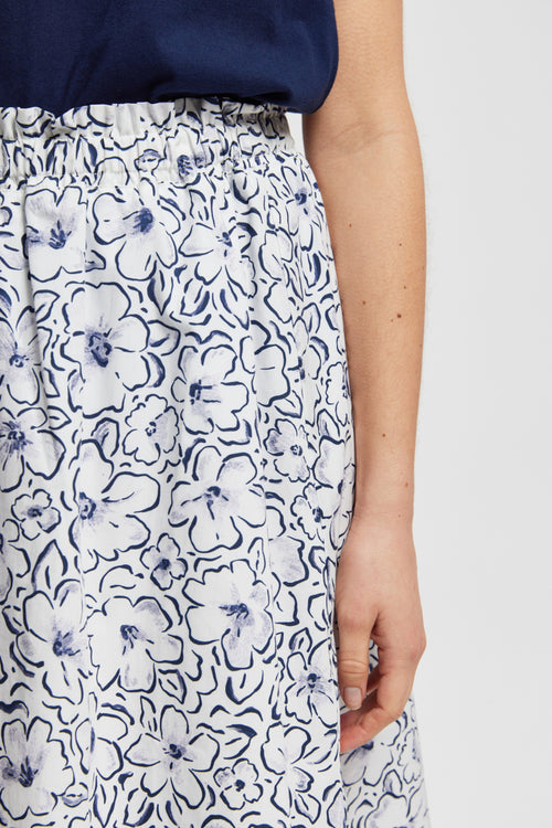 Jupe imprimée fleurie - coton - Armor-lux - 3