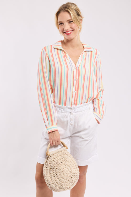 Chemisier rayé - coton - Armor-lux - 4