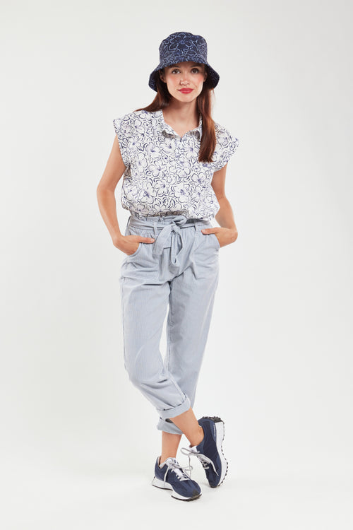 Bluse mit Blumenmuster – Baumwolle - Armor-lux - 3