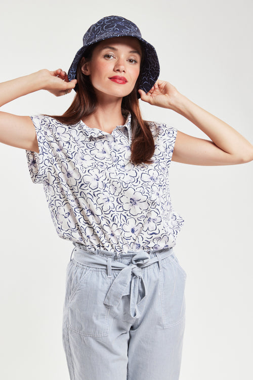 Chemisier imprimé floral - coton - Armor-lux - 2