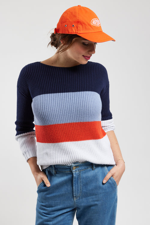 Pull maille perlée - coton - Armor-lux - 1