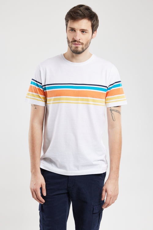Gestreiftes T-Shirt – leichte Baumwolle - Armor-lux - 1