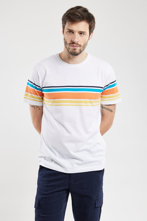 Gestreiftes T-Shirt – leichte Baumwolle - Armor-lux - 4