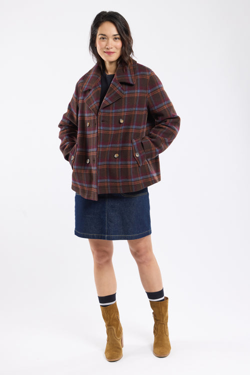 Deauville pea coat - wool - Armor-lux - 1