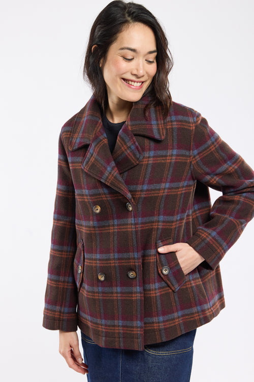 Deauville pea coat - wool - Armor-lux - 1
