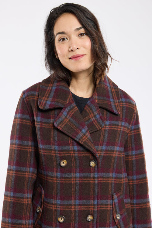 Deauville pea coat - wool - Armor-lux - 3