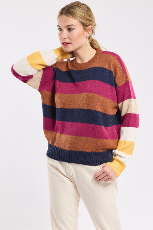 Deauville 6-colour jumper - mohair - Armor-lux - 1
