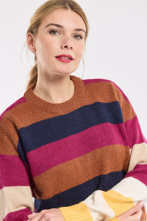 Deauville 6-colour jumper - mohair - Armor-lux - 3