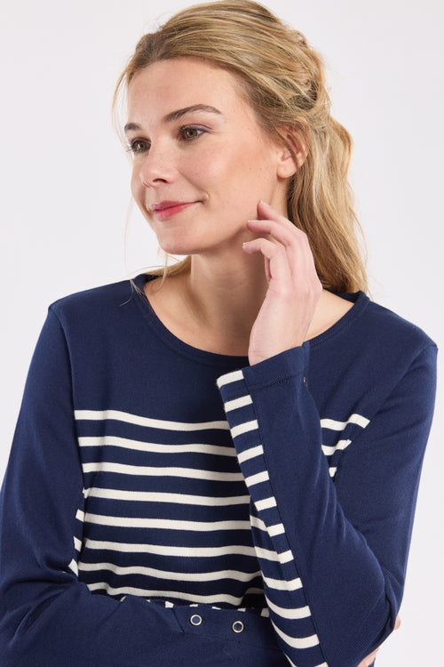 Matrosenshirt mit langen Ärmeln Deauville – Baumwolle - Armor-lux - 4