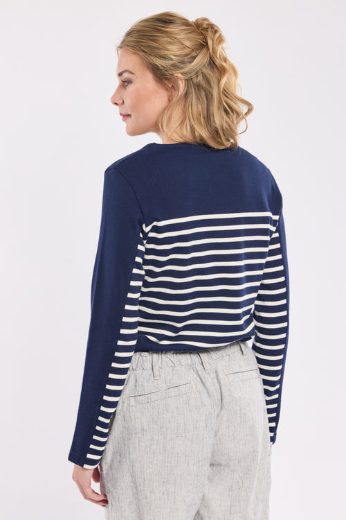 Matrosenshirt mit langen Ärmeln Deauville – Baumwolle - Armor-lux - 6