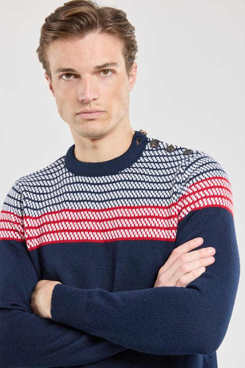 Matrosenpullover „Cordage“ – Wolle und Acryl - Armor-lux - 2