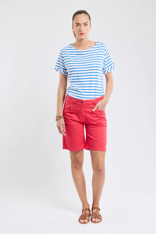 Shorts mit elastischem Bund – Baumwolle - Armor-lux - 1