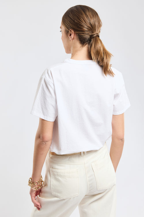 Tunic with lace-up collar - cotton - Armor-lux - 3