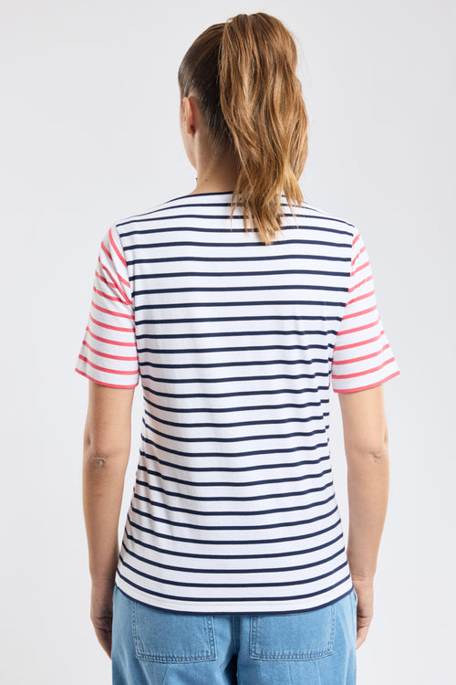 Marinière bicolore - coton léger - Armor-lux - 3