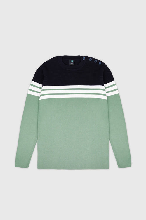 Nautical striped jumper — cotton - Armor-lux - 2