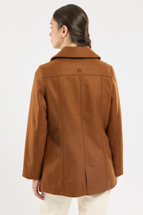 Deauville pea coat - wool - Armor-lux - 5