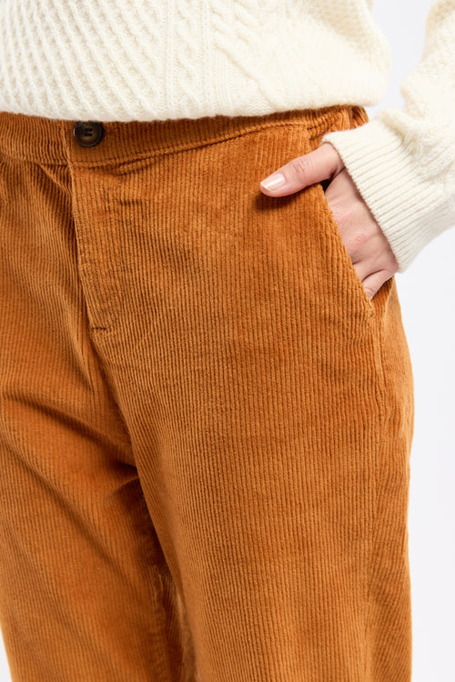 Pantalon velours taille élastique - coton - Armor-lux - 2