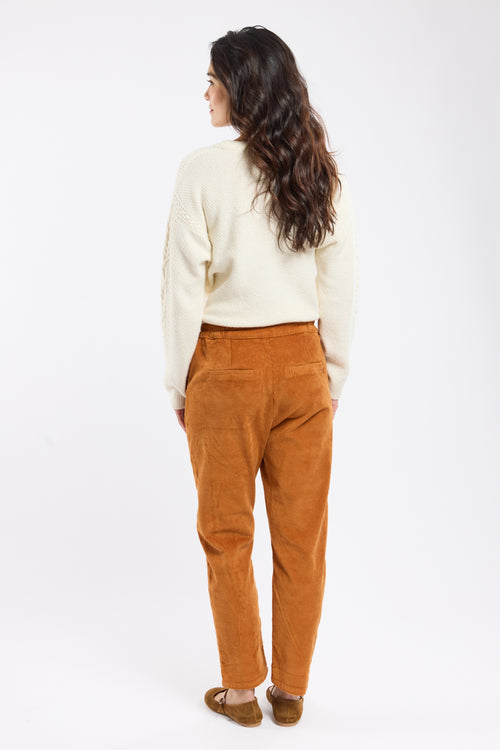 Cordhose mit elastischem Bund – Baumwolle - Armor-lux - 3