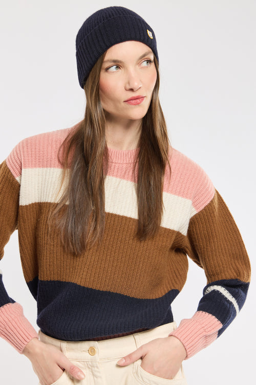 Deauville striped jumper - wool - Armor-lux - 1