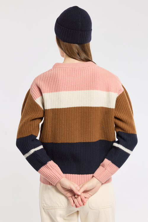 Deauville striped jumper - wool - Armor-lux - 3