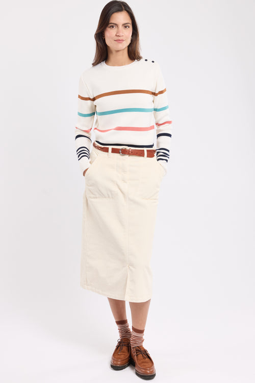 Pull marin rayé Deauville - Laine - Armor-lux - 4