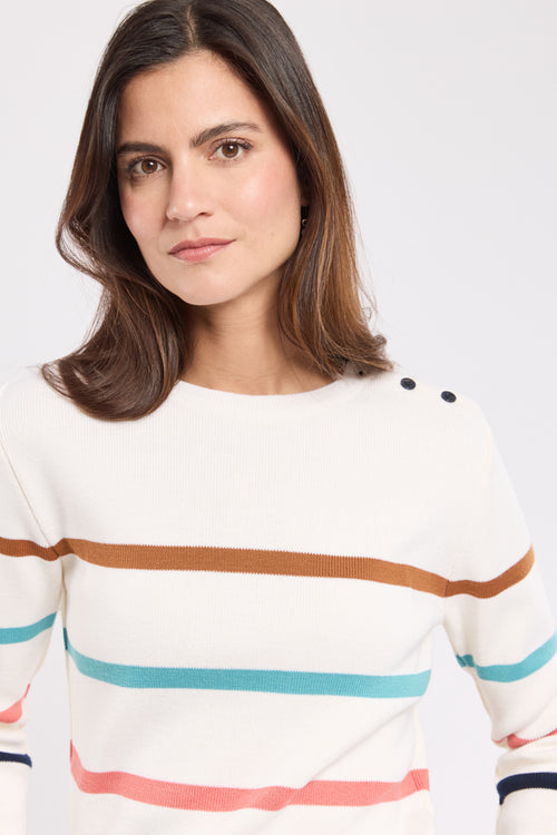 Pull marin rayé Deauville - Laine - Armor-lux - 2