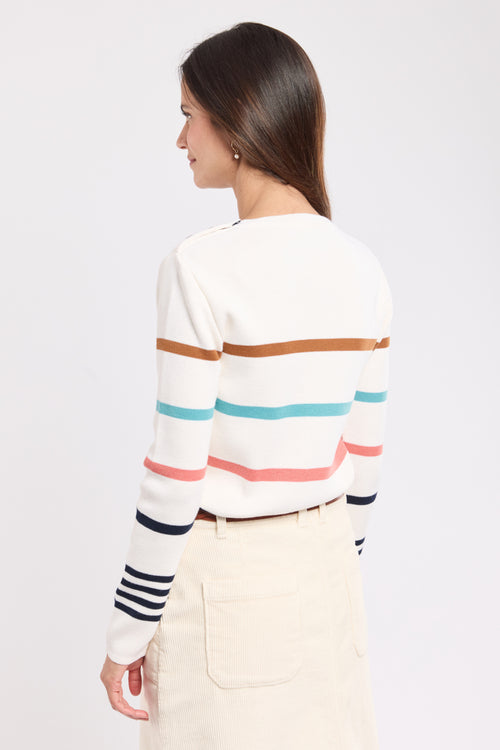 Pull marin rayé Deauville - Laine - Armor-lux - 5