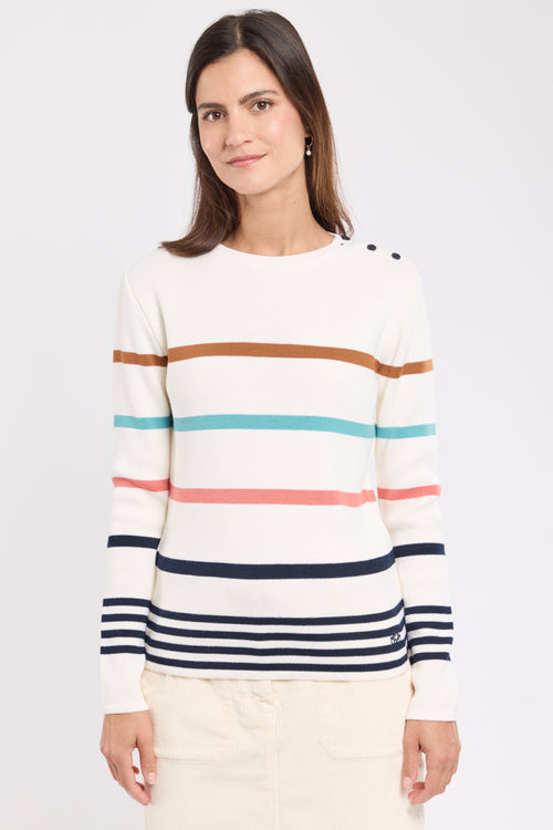 Pull marin rayé Deauville - Laine - Armor-lux - 3