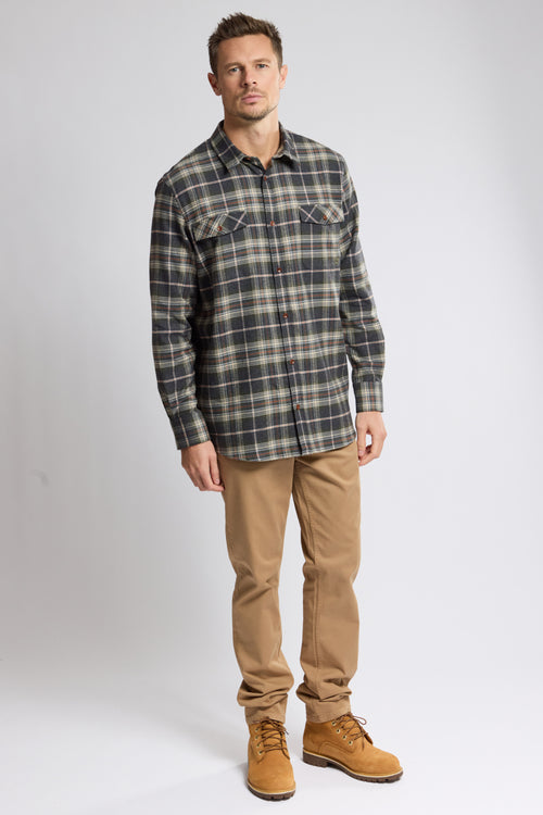 Chemise à carreaux confort - coton - Armor-lux - 1